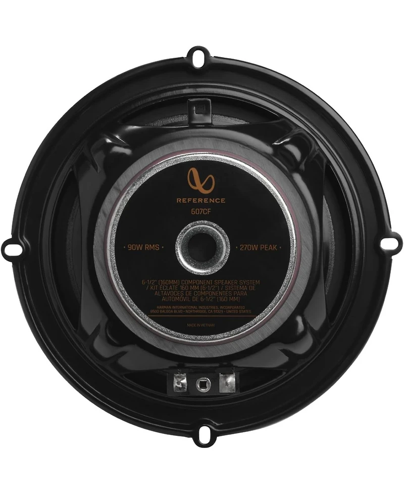 Infinity REF607CF Reference Series 6.5" 2-Way Component Car Speaker System