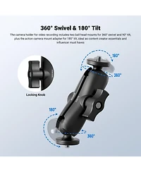 Neewer CA175 Camera Mounting Accessory for select GoPro, Dji and Insta360 action cameras