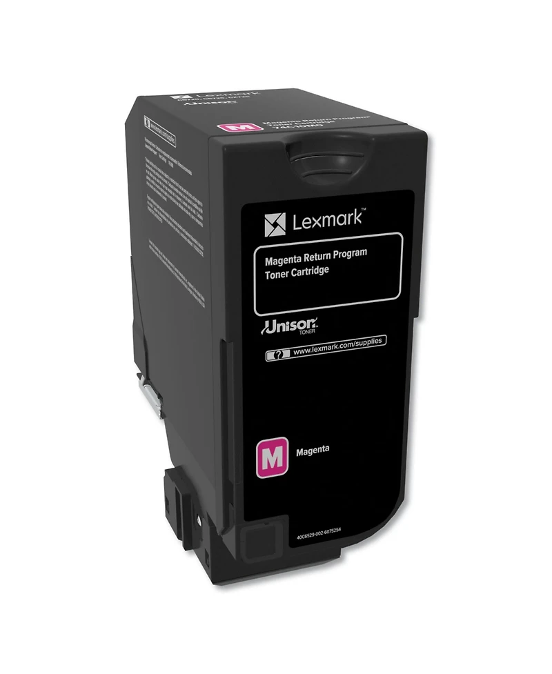 Lexmark 74C10M0 3000 Page-Yield Return Program Unison Toner