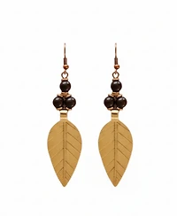 Kendi Amani Acacia Leaf Earrings