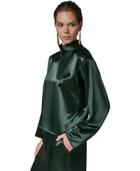 Donna Karan New York Women's High Mock Neck Top