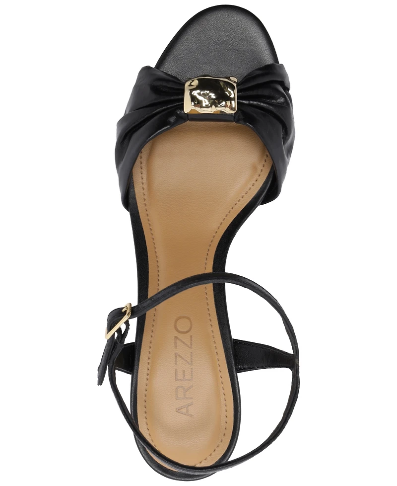 Arezzo Women's Juliette Mid Block Sandals