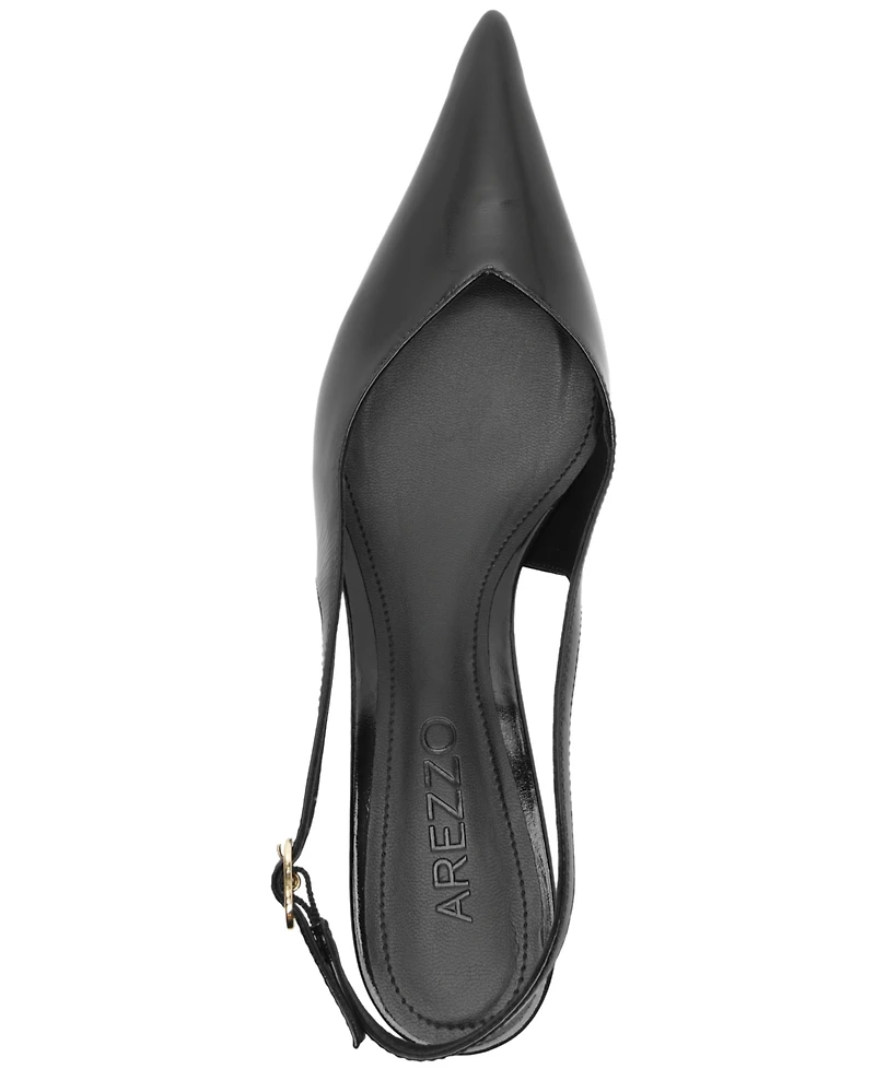 Arezzo Women's Rosie Mid Stiletto Slingback Pumps