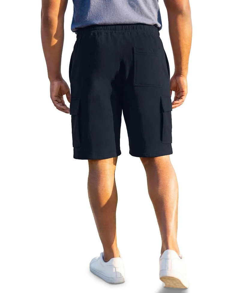 KingSize Men's Ultra-Comfort Fleece Cargo Short