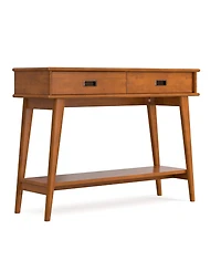 Simpli Home Draper 31" Wood Console Table