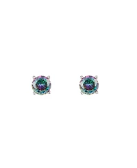 Macy's 5mm Mystic Cubic Zirconia Basket Stud Earrings