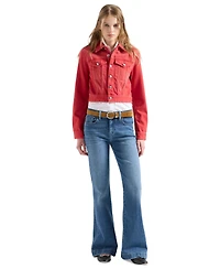 7 For All Mankind Women's Mid Rise Dojo Tailorless Jeans
