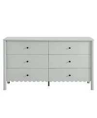 Modway Emmeline Scalloped 6-Drawer Dresser