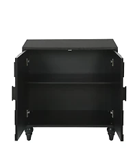 Streamdale Furniture 30.31" Sideboard with Honeycomb Pattern