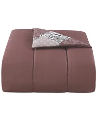 Kayla Patchwork 8-Piece Reversible Printed Microfiber Comforter Sets