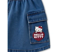 Hello Kitty Girls' 2T-6X Crewneck Sweatshirt and Skirt, 2-Piece Set