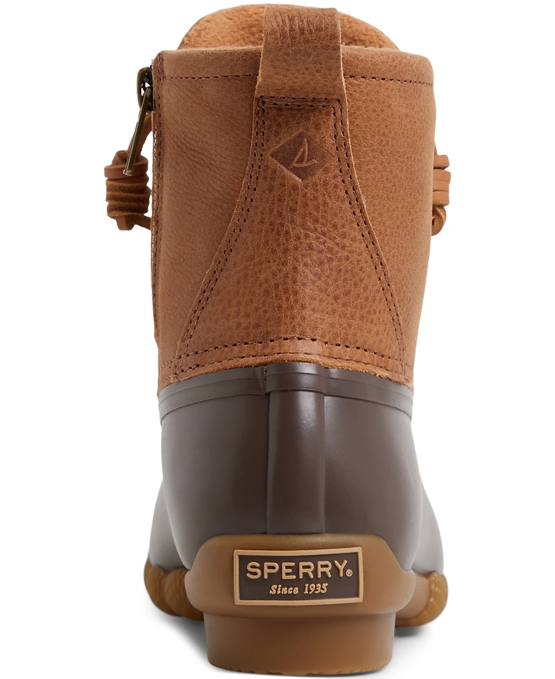 Sperry Women's Saltwater Lace-Up Duck Booties