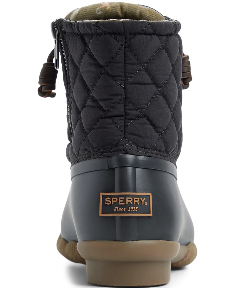 Sperry Women's Saltwater Duck Lace-Up Booties