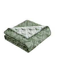Lenox Pinecone Winter 3-Piece Quilt Set
