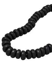 Donna Karan New York Black-Tone Resin Collar Necklace