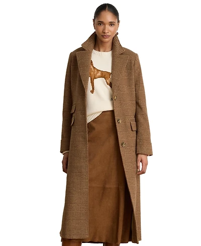 Lauren Ralph Women's Wool Reefer Coat