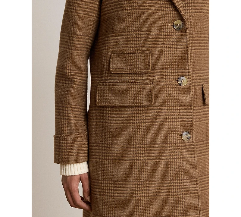 Lauren Ralph Women's Wool Reefer Coat