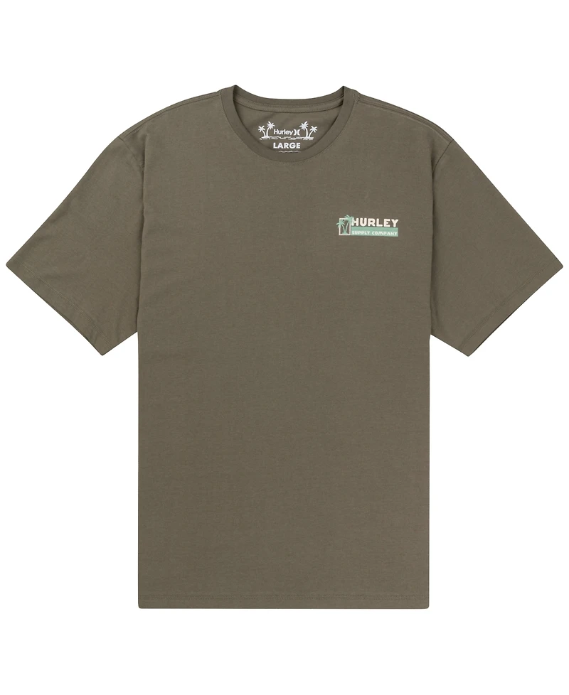 Hurley Men's Logo Artwork Regular-Fit T-Shirt