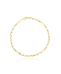 The Lovery Curb Chain Bracelet 14K Yellow Gold - millimeters