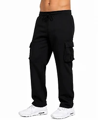 Blue Ice Men's Fleece-Lined Cargo Sweatpants