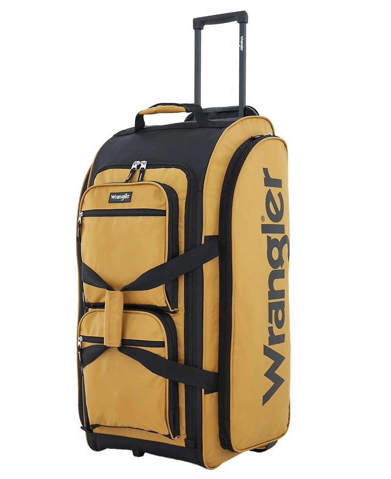 Wrangler Multi-Pocket Large Upright Rolling Duffel