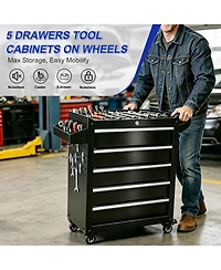 Clihome 5-Drawer Tool Cabinet