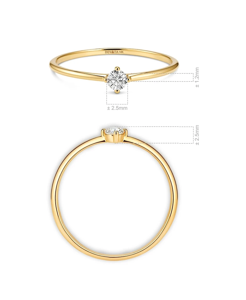 Devata Classic Ring 14K Gold