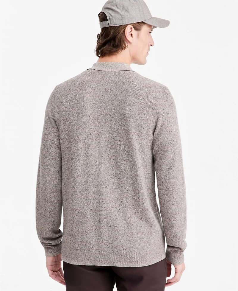 Alfani Men's Pretwist Button-Down Raglan Cardigan, Macy's Exclusive