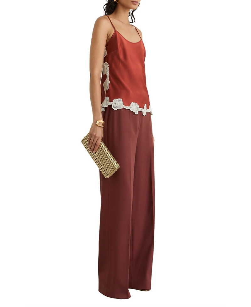 Reiss Women's Doa Floral-Lace Scoop Neck Cami Top