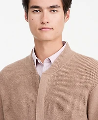 Alfani Men's Textured Zip Bomber Sweater, Macy's Exclusive