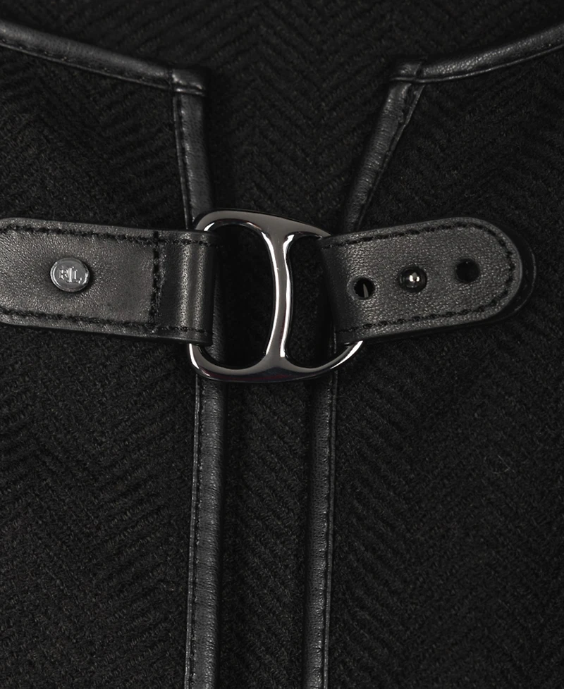 Lauren Ralph Equestrian Buckle Ruana
