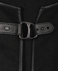 Lauren Ralph Equestrian Buckle Ruana