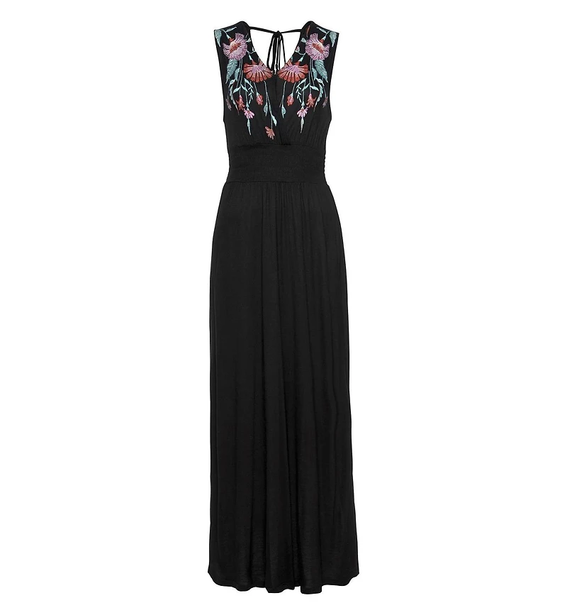 Lascana Women's V-Neck Maxi Dress