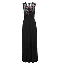 Lascana Women's V-Neck Maxi Dress