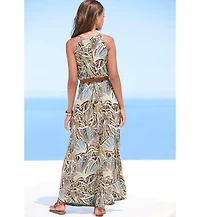 Lascana Women's Print Maxi Dress