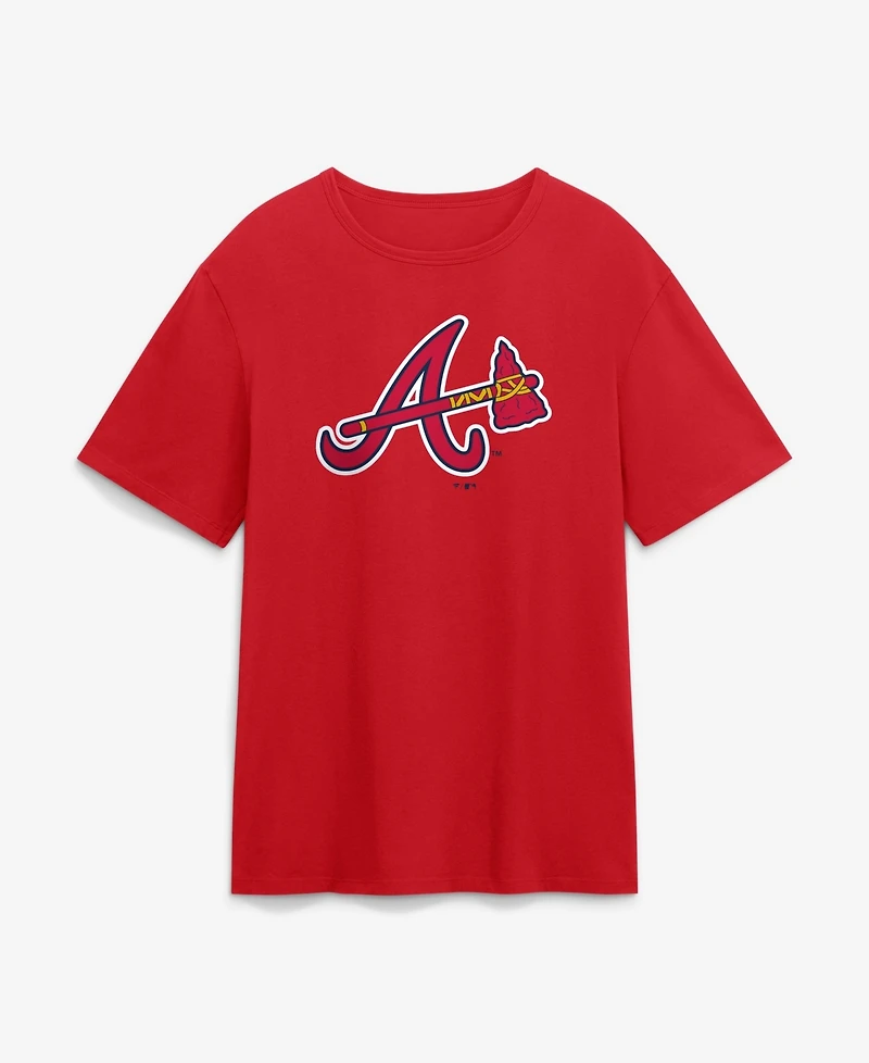 Fanatics Men's Red Atlanta Braves Alternate Logo Legacy T-Shirt