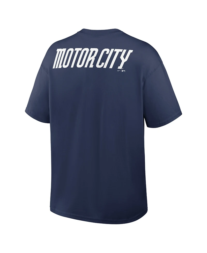 Nike Men's Navy Detroit Tigers City Connect Max90 Pocket T-Shirt