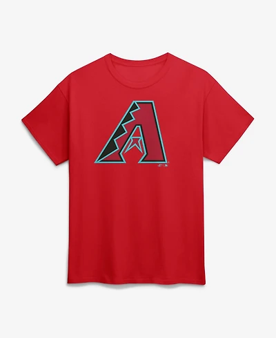 Logo Athletic Men's Red Arizona Diamondbacks T-Shirt