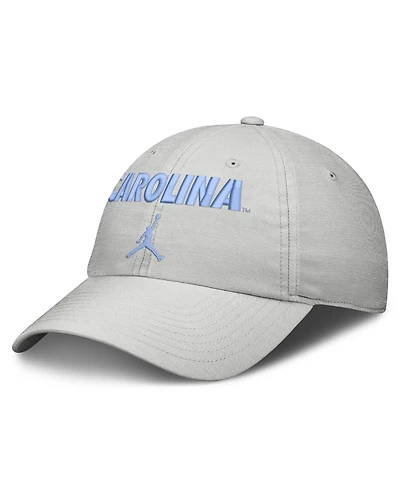 Jordan Men's and Women's Gray North Carolina Tar Heels 2026 On-Field Gameday Club Adjustable Hat
