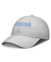 Jordan Men's and Women's Gray North Carolina Tar Heels 2026 On-Field Gameday Club Adjustable Hat