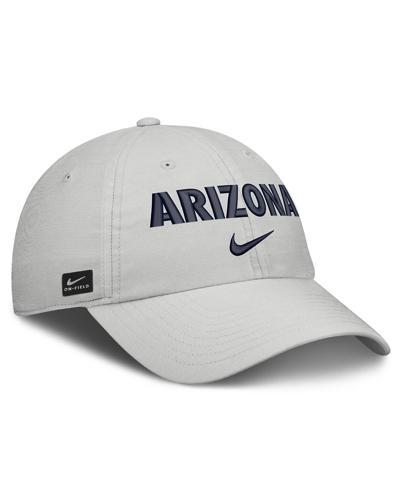 Nike Men's and Women's Gray Arizona Wildcats 2026 On-Field Gameday Club Adjustable Hat