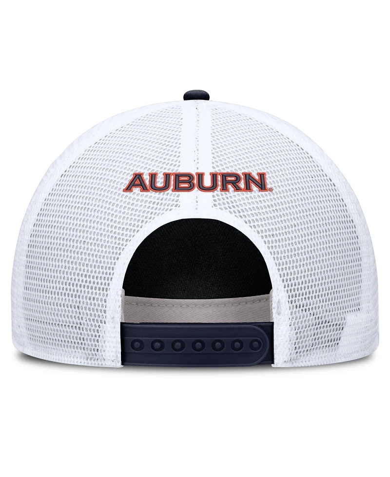 Nike Men's and Women's Navy Auburn Tigers 2026 On-Field Gameday Rope Trucker Adjustable Hat