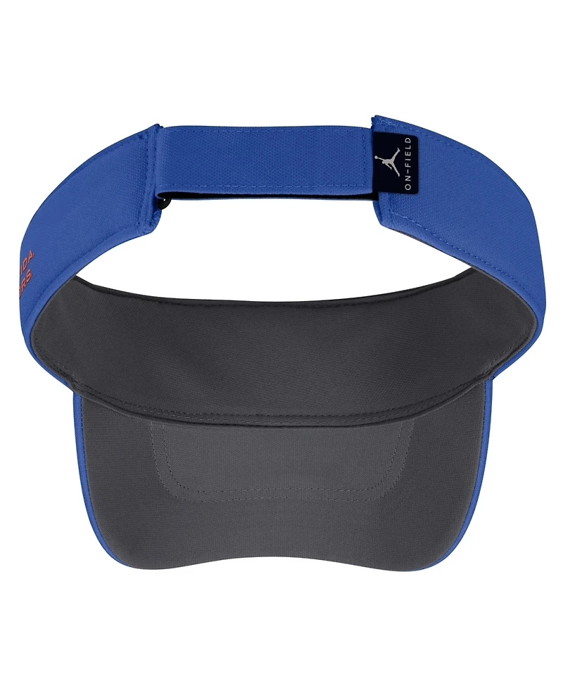Jordan Men's and Women's Royal Florida Gators 2026 On-Field Ace Adjustable Visor