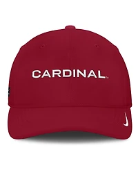 Nike Men's Cardinal Stanford Gameday Aerobill Swooshflex Dri-fit Hat