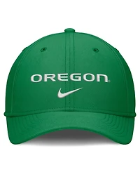 Nike Men's Green Oregon Ducks Rise On-Field Swoosh Flex Dri-fit Hat