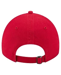 New Era Men's Red Canada Soccer 9TWENTY Country Dad Adjustable Hat