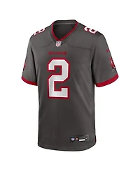 Nike Men's Emeka Egbuka Pewter Tampa Bay Buccaneers Alternate Game Player Jersey