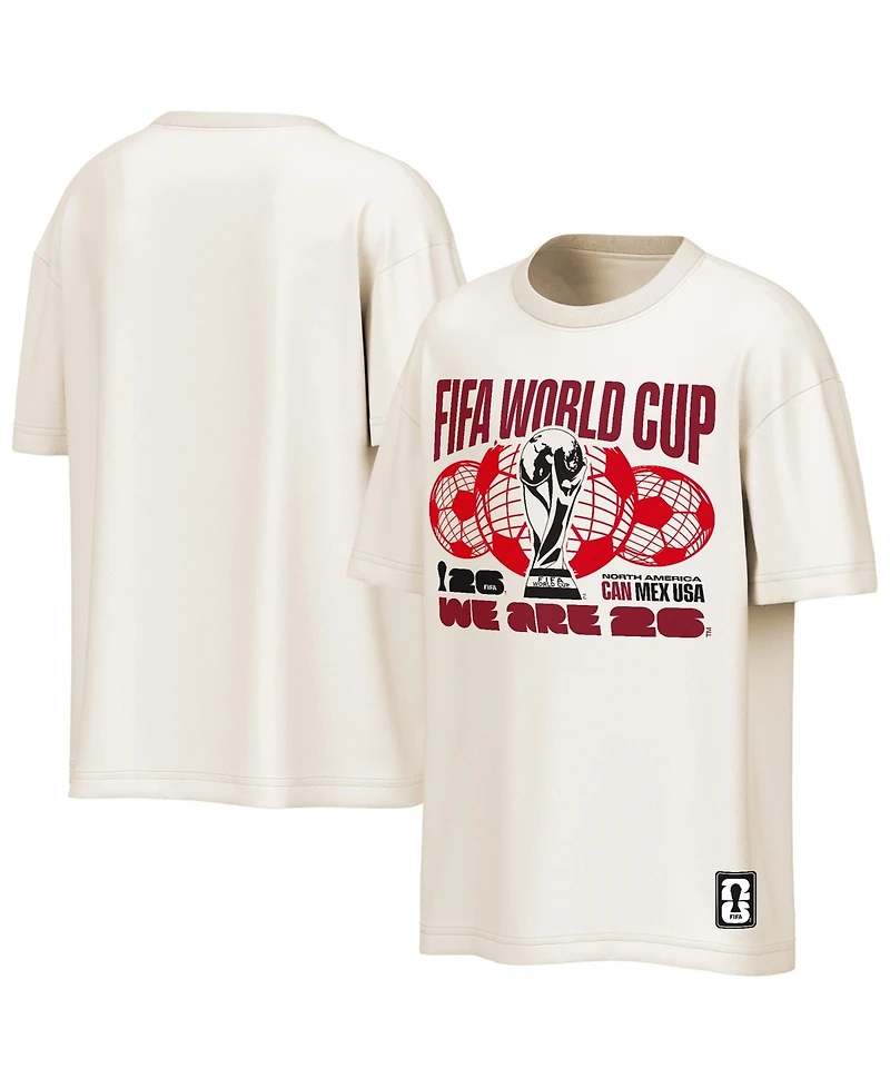 Outerstuff Men's Natural Fifa World Cup 2026 Canada Global Event T-Shirt