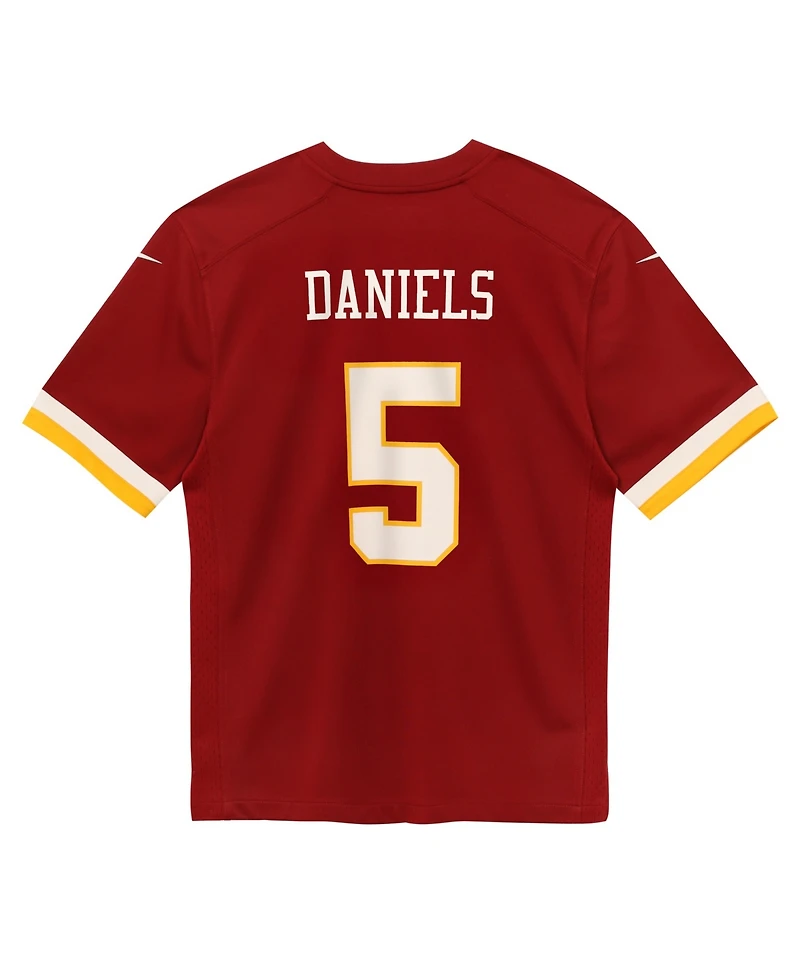 Nike Toddler Jayden Daniels Burgundy Washington Commanders Team Game Jersey