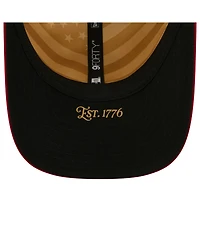 New Era Big Boys and Girls Cream/Red San Francisco Giants Usa 250 9FORTY M-Crown Adjustable Hat